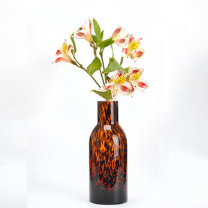 Piccolo Vaso in <span class=keywords><strong>Vetro</strong></span> <span class=keywords><strong>Colorato</strong></span> con Effetto Coriandoli, <span class=keywords><strong>Vetro</strong></span> Artistico Soffiato a Mano Stile Murano per Fiori, Decorazione d'Interni e <span class=keywords><strong>Centrotavola</strong></span> - Product Image 5