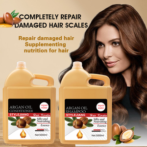 Bán Buôn Công Suất Lớn Nhãn Hiệu Riêng OEM/ODM Chuyên Nghiệp Salon Ma-rốc Dầu Dừa Tóc Điều Hòa Dầu Gội Đầu 5L Điều Hòa - Product Image 6