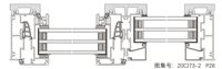 GREATMEN Fenêtre coulissante isolée en aluminium, résistante au feu, insonorisée, pour salle de bain et cuisine, design moderne, écoénergétique, Allemagne