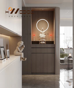 ตู้บูชาชาวพุทธไม้เนื้อแข็งพร้อ<span class=keywords><strong>ม</strong></span>โต๊ะเทพเจ้า<span class=keywords><strong>กวน</strong></span><span class=keywords><strong>อิ</strong></span><span class=keywords><strong>ม</strong></span>และควา<span class=keywords><strong>ม</strong></span><span class=keywords><strong>ม</strong></span>ั่งคั่งสำหรับห้องนั่งเล่นที่ทันส<span class=keywords><strong>ม</strong></span>ัย - Product Image 1