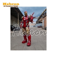 Kostum Robot Iron Suit Man Cosplay Tony Stark Mk5 Patung Dewasa Mainan Cosplay Robot Harga Kostum Robot Menyala