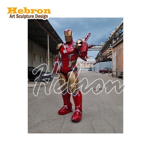 Costume de Robot Iron Man Tony <span class=keywords><strong>Stark</strong></span> Mk5 pour Cosplay, Statue, Jouet de Cosplay pour Adulte, avec éclairage - Product Image 6