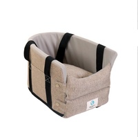 Siège de sécurité pour chat et transporteur portable pour animaux de compagnie, facile à nettoyer, détachable, accessoires pour chats