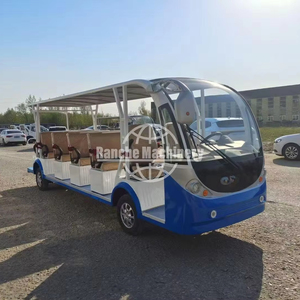 Bus électrique de tourisme de luxe RC, conduite à gauche, sans portes, blanc, 8 places, Chine - Product Image 1