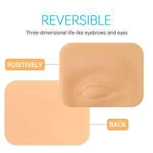 Nueva piel de silicona para cejas Eyeline 3D <span class=keywords><strong>Microblading</strong></span> maquillaje permanente tatuaje práctica pieles para tatuadores y principiantes - Product Image 6