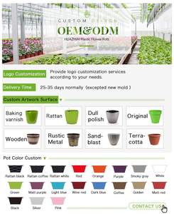 Jardinières suspendues en plastique <span class=keywords><strong>pour</strong></span> plantes d'intérieur Tour de jardin verticale murale <span class=keywords><strong>pour</strong></span> décoration de balcon - Product Image 5