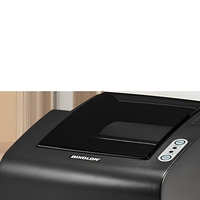 Imprimante d'étiquettes de codes-barres portable de bureau USB/WiFi noire Bixolon SLP-TX400 4 pouces, transfert thermique intelligent de qualité supérieure