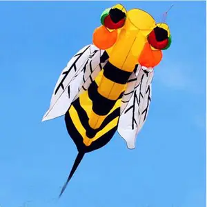 pipa adultos Suppliers-Kit de abelha macia com cabo e 3m, brinquedo voador ao ar livre, grande, kite weifang kite, roda de fábrica, animais adultos