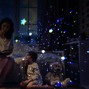 Projecteur Galaxie 6-en-1 : Lampe Planétarium Rotative à 360° pour Chambre d'Enfant, Cadeau Saint-Valentin, Décoration de Mariage - Product Image 4
