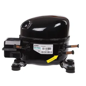 Mini Compressore Frigorifero Silenzioso 220V Elettrico a <span class=keywords><strong>Gas</strong></span> Solare L/M/HBP R134A Parti per Frigorifero Domestico e Auto - Product Image 1