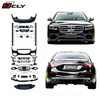 Pare-chocs avant et arrière, jupes latérales, diffuseur et tuyau d'échappement de haute qualité pour Mercedes-Benz Classe S W223, améliorations S63 S65