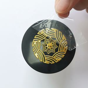 Autocollant de logo personnalisé impression transfert UV en vinyle imperméable à l'eau transparent marque impression autocollants pour tasses en verre - Product Image 5