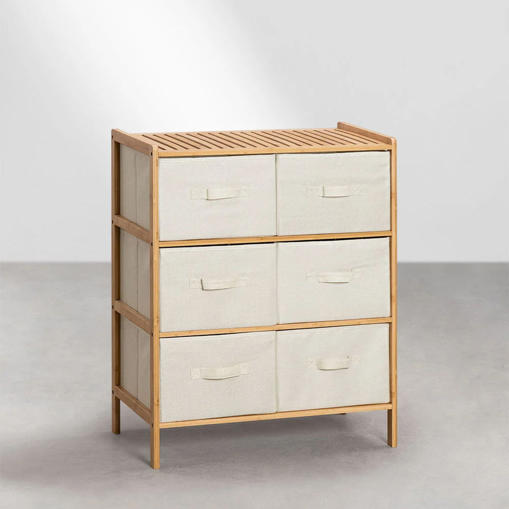 6 drawers