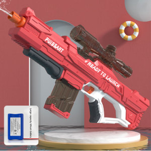Pistola de Agua Eléctrica, Pistolas de Agua Automáticas con Capacidad de 600 ml para Niños y Adultos, Juguetes de Pistola de Agua con Alcance de hasta <span class=keywords><strong>22</strong></span> Pies, Agua - Product Image 3