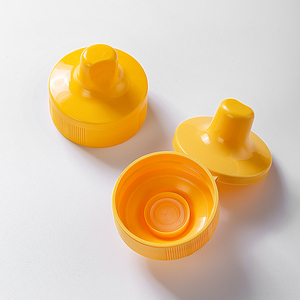 Tùy chọn màu PP nhựa lật <span class=keywords><strong>Top</strong></span> <span class=keywords><strong>cap</strong></span> với Silicone Bìa nhà máy trực tiếp cung cấp cho hiện đại nước sốt mật ong chai và ly - Product Image 4