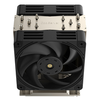 COOLSERVER New SP5 4U M97 Air Cooler CPU Cooling Computer Case Radiator Tower Dual Fan 5 Heat Pipe Silent TDP 420W