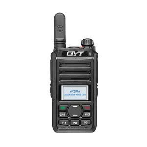 QYT-walkie-talkie Q2 3G 2G, 1000 millas de largo alcance, GPS, WIFI, 100km de distancia, sistema android, walki talki con tarjeta sim