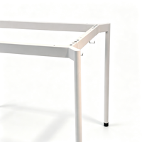 Table à manger en métal, table basse, table d'appoint, table moderne avec structure en fer, mobilier commercial pour restaurant, table de décoration pour salon