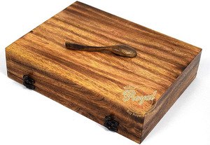 Offre Spéciale Boîtes <span class=keywords><strong>à</strong></span> <span class=keywords><strong>Épices</strong></span> <span class=keywords><strong>en</strong></span> <span class=keywords><strong>Bois</strong></span> Style Vintage Personnalisables avec Couvercles Transparents, Capacité 300ml, Rangement Cuisine - Product Image 6