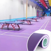 Bestseller PVC Futstal Indoor Sport Court Boden Wasserdichter laminierter Kunststoff Holz Vinyl boden