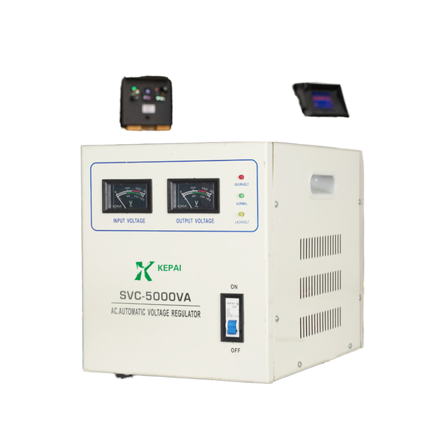 5000W Automatic Single-Phase Servo SVC Stabilizer Surge Protection Power Conditioner with 220V AC Current Voltage Regulator