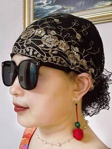 Pañuelo Étnico para Mujer Yasen, Accesorio para el Cabello, Pañuelo Musulmán, Gorro, Turbante - Product Image 2