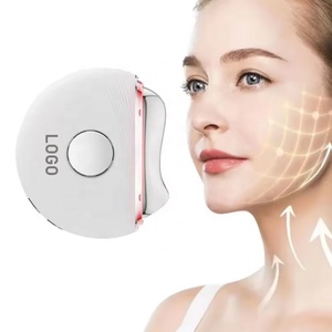 Nouvel appareil de beauté facial électrique vibrant anti-âge chaud et froid pour le soin de la peau, anti-rides, anti-poches, lifting et massage Gua Sha - Product Image 2