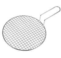 Grille de cuisson en acier galvanisé tissée pour barbecue, avec services de découpe, soudure et pliage pour grillades en extérieur
