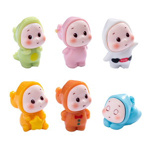 Figuras de dibujos animados Dp Craft, decoración pequeña de resina para casa de muñecas, adornos de escritorio, regalo del Día del Niño, unisex, 5-7 años - Product Image 5