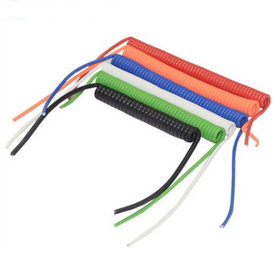Cable Espiral Flexible Personalizado, Arnés de Cables en Espiral, Cable de PVC en Espiral para Electrónica Automotriz y Equipos Industriales - Product Image 1