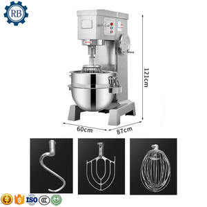 Machine à pétrir la pâte à pain électrique industrielle automatique à usage intensif 75 kg Mélangeur à spirale pour pâte - Product Image 6