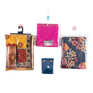 PVC Pouches Transparent Plastic <b>Bags</b> for Storage <b>Packaging</b> Cosmetic Stationery Travel Use with Zipper and Clear Design - Product Image 1