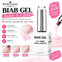 15ml dernière extension professionnelle de salon d'ongle gel dur pour ongles longs gel liquide de constructeur de couleurs naturelles rose clair