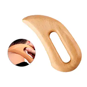 Wood Therapy Tools Massage Roller Gua Sha Cup Cupping Belt Wood Therapy Massage Tools Set