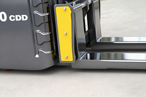 Apilador de paletas eléctrico todo terreno de 1,5 toneladas, rueda de conducción completa hidráulica para carretillas elevadoras eléctricas para caminar al aire libre todoterreno - Product Image 6