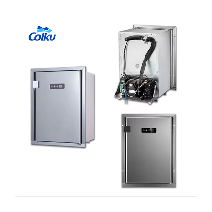 Stainless Steel 12V 24V Car Refrigerator