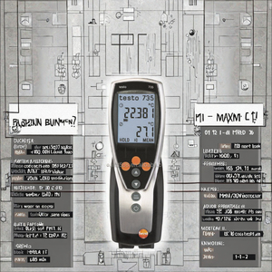 Testo 735-1 3-Channel USB <b>Thermometer</b> with LCD Touch Screen - Product Image 1
