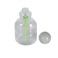 Bouteille de rince-bouche vide avec étiquette personnalisée Bouteille de soin de la bouche en plastique PET 410ml