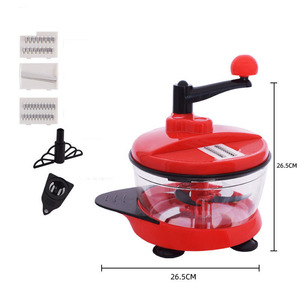 HYRI 2024 Hachoir <span class=keywords><strong>Manuel</strong></span> Rapide pour Légumes, Lames de Robot Culinaire, Machine à Remplir les Raviolis, Hachoir à Viande en Acier Inoxydable - Product Image 4