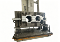 Fabrication sur mesure de boîtiers de boîtes de vitesses lourdes |   Service de composants industriels usinés par CNC de grande taille