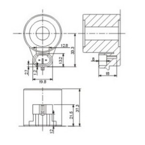 Bobine de soupape d'injection Nijia Technology NJT-230 à double carburant avec inversion électronique pour remplacement et réparation - Product Image 2