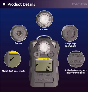 Detector de Gas Recargable ALTAIR 2X, Detector de Gas Tóxico H2S, Detector de Fugas de Gas Combustible, Analizador de Gases para Uso en Laboratorio - Product Image 4
