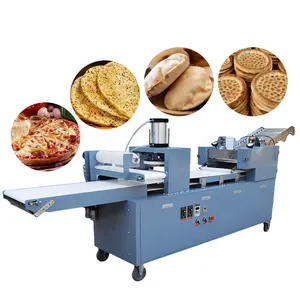 Multifunction Meat Stuffing Pastry Baked Wheat Cake Molding Making Machine Big Breadcake Pizza Base Cake Press Machine