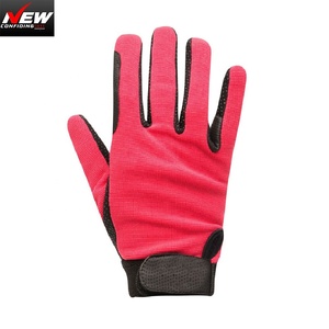 Guantes de cuero para montar a caballo, de alta calidad, personalizados, de seguridad para carreras, AM701, 2022 - Product Image 5