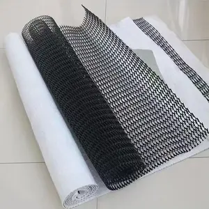 HDPE mesh 3D composite drainage net with geosynthetics geotextile compound drainage cell