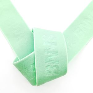 Banda Elástica Tejida Personalizada, Cinta Elástica de Nailon con Jacquard en Relieve, Cinturilla Elástica Deportiva para Ropa Interior, Accesorios Personalizados - Product Image 6