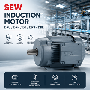 Moteur AC EURODRIVE <span class=keywords><strong>DRN</strong></span>/DRS/DT/DR 132S4 5,5 kW 4 pôles IE3 B3/B5 400 V 1461 tr/min Montage sur bride IP54 Triphasé - Product Image 1