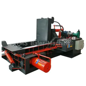 automation hydraulic scrap steel aluminum iron metal compressing machine for sales