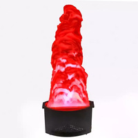 Redsun Lumière de Simulation LED de Noël Effet de Flamme de Soie Lumière de Scène LED Dj Discothèque Flamme Machine