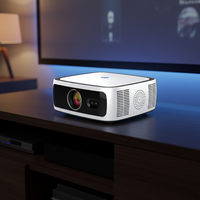 Projecteur LCD électronique 4K Home Cinéma intelligent portable Proyector Mini Android Vidéo 3D Nouvelle sortie Petit jeu courte portée